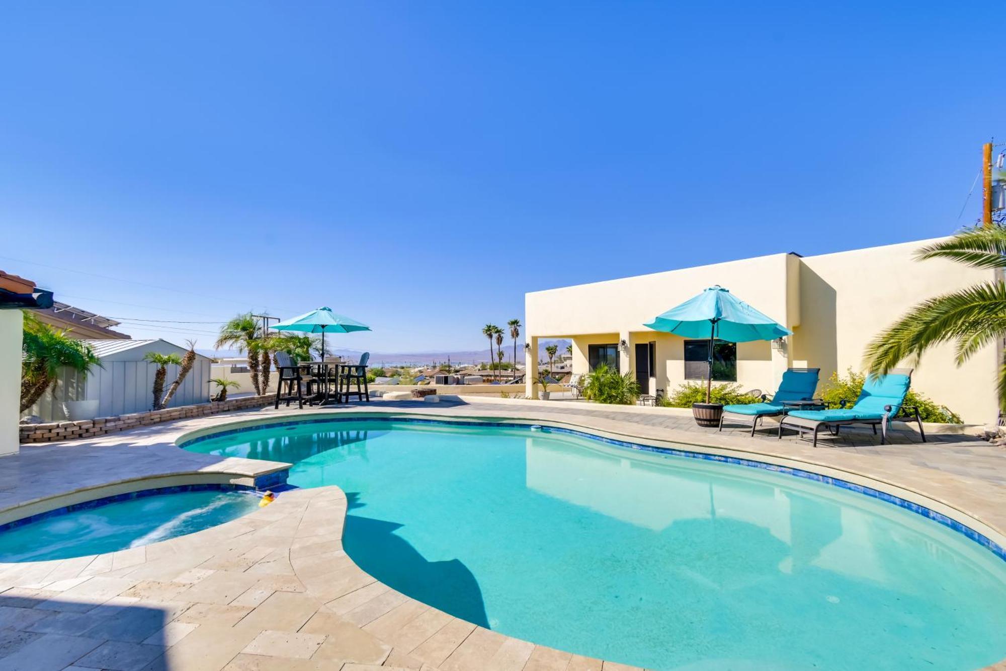 Bright Cottage With Pool And Spa - 5 Mi To Lake Havasu Lake Havasu City Esterno foto